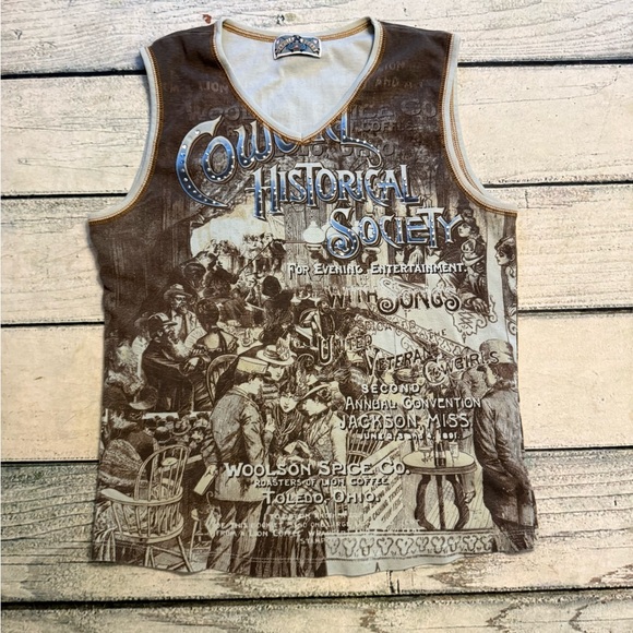 Vanilla Sugar Cowgirl Historical Society Y2K tank. M - Picture 1 of 8